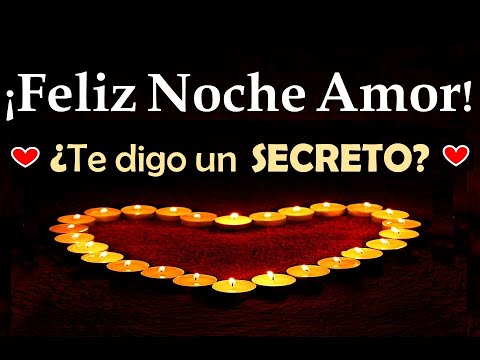 Frases de amor de buenas noches