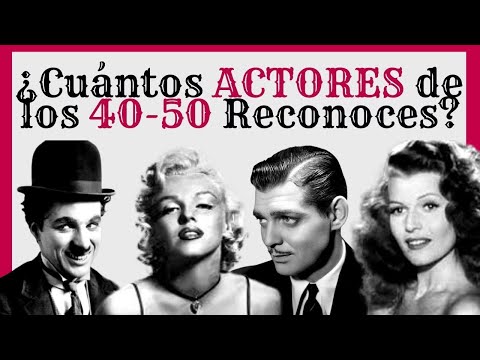 Actores americanos anos 40-50