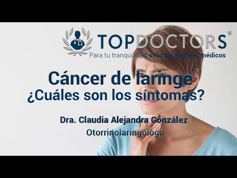 Sintomas de cancer de garganta o laringe