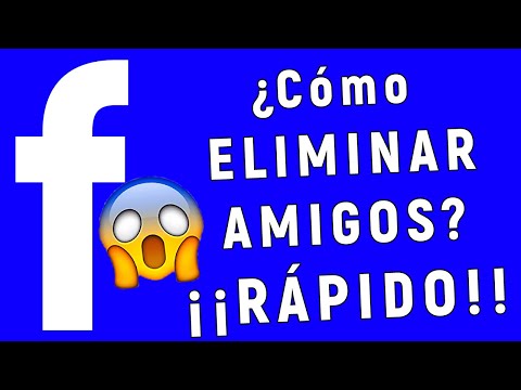 Como eliminar un amigo en facebook