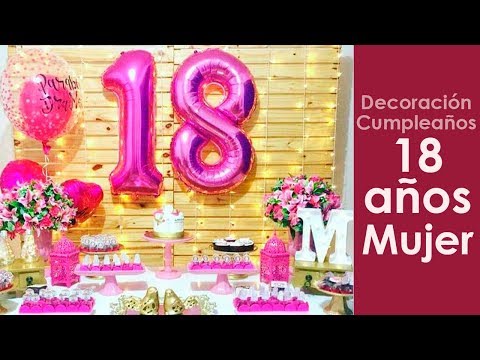 Ideas para fiesta de 18 anos mujer