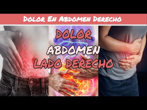 Me duele el lado derecho del abdomen