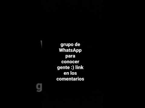 Grupo de whatsapp para conocer gente