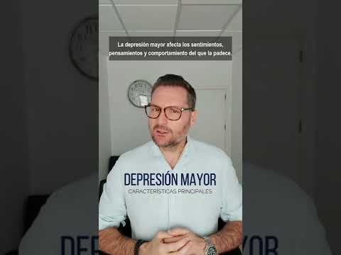 Comportamiento de una persona con depresion