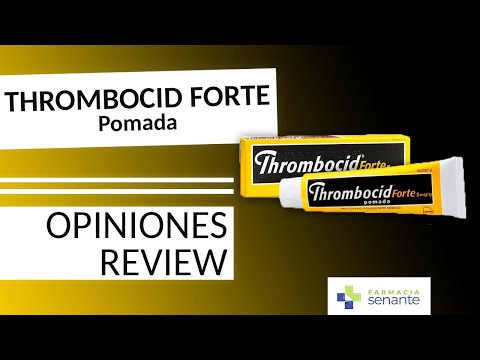 Para que sirve el thrombocid forte