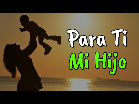 Frases de una madre a su hijo varon