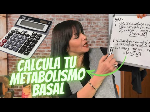 Como se calcula el metabolismo basal