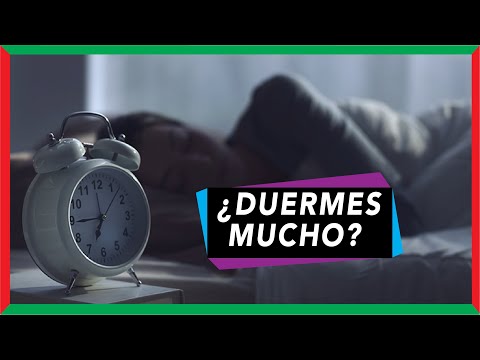 Cuando una persona duerme mucho que significa