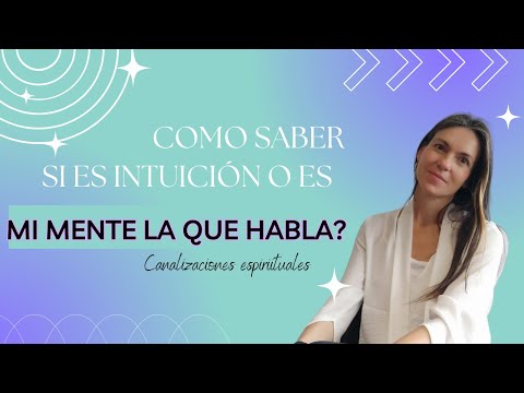 Como saber si tu intuicion es correcta