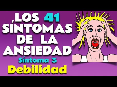 Debilidad en piernas y brazos ansiedad