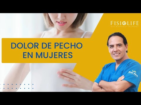 Dolor debajo del pecho izquierdo mujer