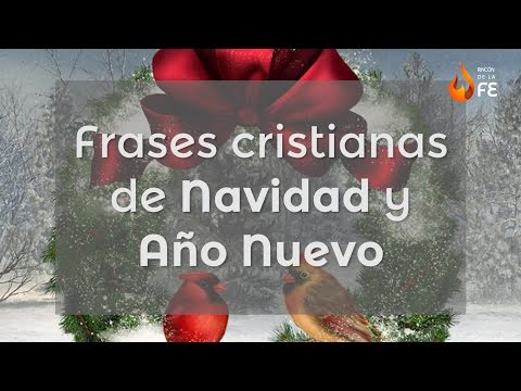 Frases religiosas para felicitar la navidad