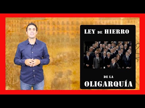 Ley de hierro de la oligarquia