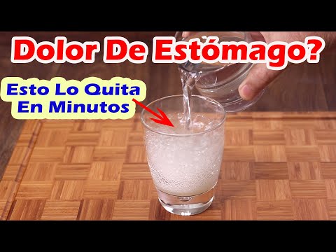 Como quitar el dolor de estomago al instante