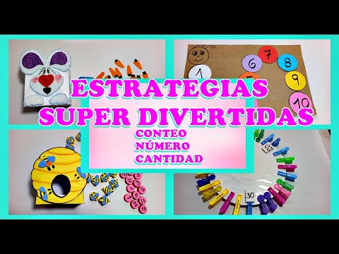 Actividades para trabajar el concepto de numero en infantil