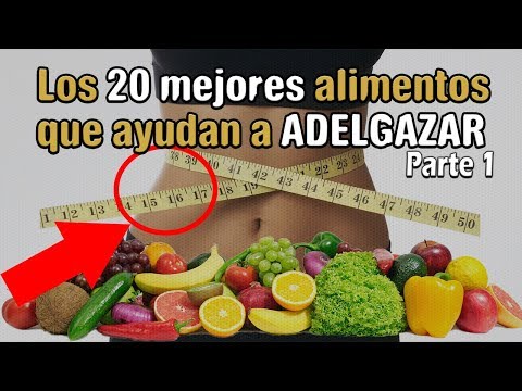 20 alimentos para bajar de peso