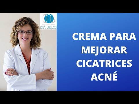 Crema para las marcas del acne