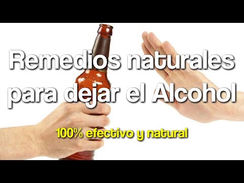 Pastillas naturales para dejar de beber alcohol