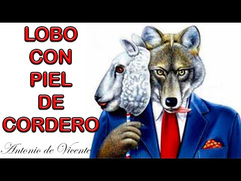 Lobo con piel de cordero frases