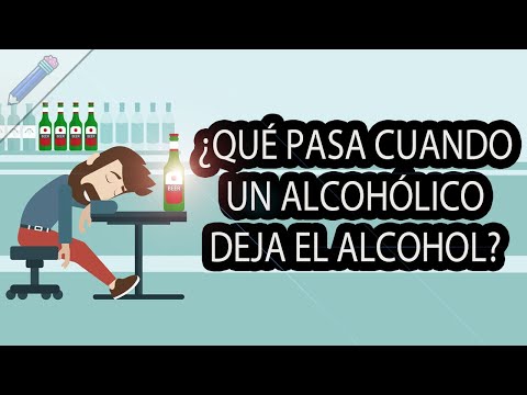 Dejar de beber alcohol de golpe es malo