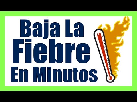 Como bajar la fiebre en casa