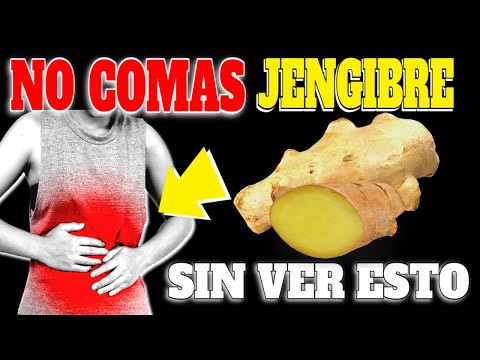 El jengibre es malo para la vista