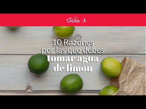 Para que es bueno el agua con limon