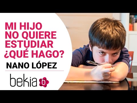 Que hacer si tu hijo no quiere estudiar