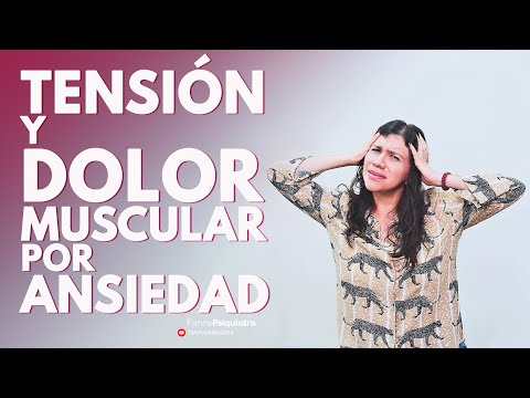 Como aliviar los dolores musculares por ansiedad