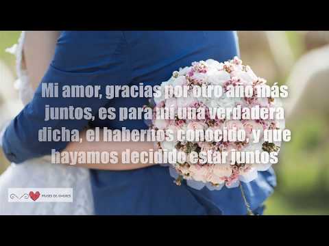 Frases de aniversario de bodas para mi esposo