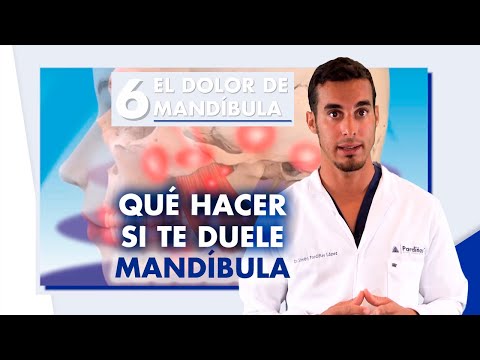 Dolor debajo de la oreja y mandibula