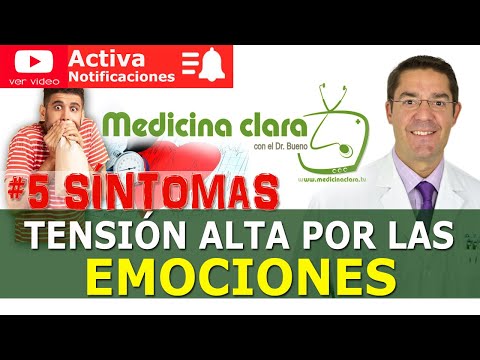 La tension arterial alta puede ser emocional