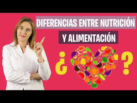 Es lo mismo alimentacion que nutricion