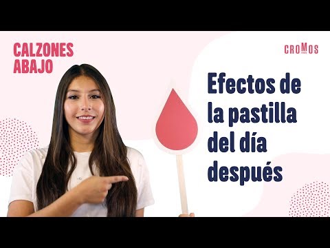 Sintomas de la pastilla del dia despues