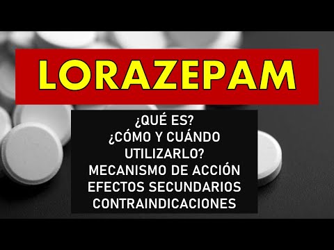 Lorazepam efectos secundarios a largo plazo