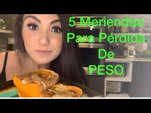 Meriendas saludables para bajar de peso