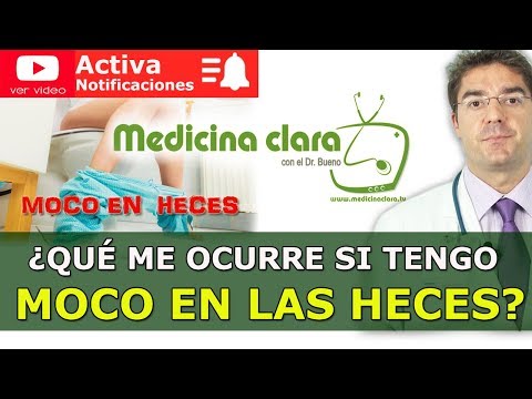 Heces con moco blanco en adultos