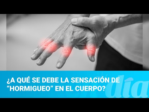 Sensacion de hormigueo en el cuerpo