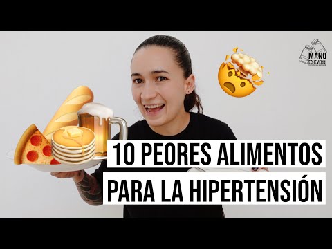 Alimentos prohibidos para la tension alta