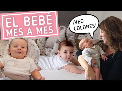 Desarrollo del bebe mes a mes