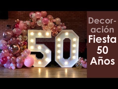 Ideas para fiesta de 50 anos mujer