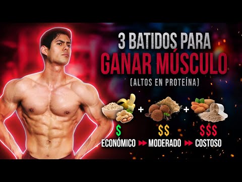 Mejores batidos para ganar masa muscular