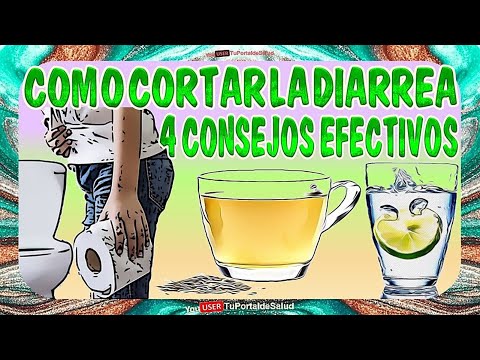 Como cortar la diarrea en adultos