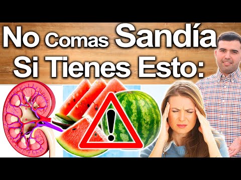 La sandia es mala para el higado