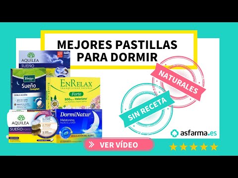 Pastillas para dormir naturales que funcionen