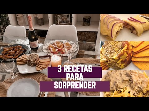 Recetas para sorprender en una cena