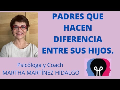 Padres que hacen diferencias entre sus hijos adultos