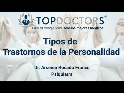 Tipos de trastornos de la personalidad