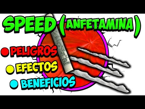 Efectos del speed a corto plazo