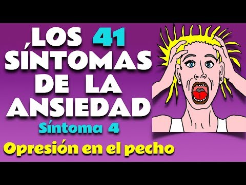 Sintomas de ansiedad en el pecho